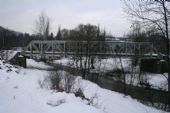 Bočný pohľad na most, 26.12.2005, © Ing. Marián Šimo