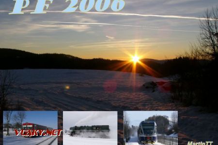 Všetko dobré do nového roku, veľa super článkov, ešte lepších fotografii, veľa nových zážitkov na železnici prajem vlakom.net a ich členom; 25. 12. 2005 © Martin Mikuš