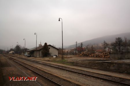 Celkový pohľad na stanicu; 19.11.2011 © Miroslav Sekela