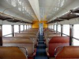 Interiér řídicího vozu RZ-878 ve vlaku Omn 10/72 Nabeul - Bir Bou Regba (Nabeul 8.6.2006), © PhDr. Zbyněk Zlinský