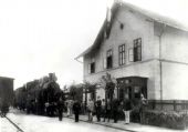 Výpravná budova rok 1916 @ archív ŽSR - MDC