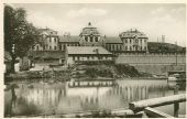 Pohľad na novú budovu stanice z r. 1920 (so súhlasom dr. E. Baráthovej)