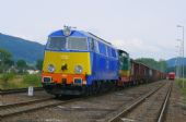 SU45.141 + SM42.2352, 6.8.2014, Scinawka Gorna, s nákladním vlakem do Klodzka, © Tomáš Ságner