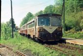 16.05.1994 - Krhová: 810.570 v čele soupravy s přípojnými vozy dnešní řady 011 ZSSK © Václav Vyskočil