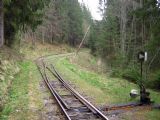 Putovanie sa začalo na treťom kilometri kmeňovej trate od Hronca na odbočke do doliny © Juraj Šnek