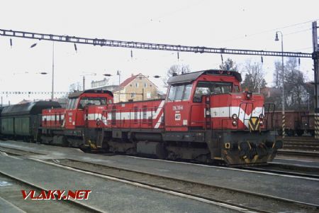 6.2.2008  - Zastavení vlakové soupravy na převzetí  rozkazu   © TomasKobra11
