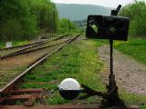 Výhybka v Ochtinej čaká na príchod nášho vlaku, © Pavol Gomboš