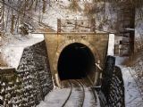 Jablonický tunel - smolenický portál, 10.01.2009, © Marián Rajnoha