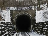 Jablonický tunel - jablonický portál, 10.01.2009, © Marián Rajnoha