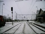 Pohľad na trať smerom na Kúty, 12.1.2009, © Ing. Ján Paluch