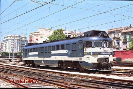 354.007-7  RENFE, 06.06.1996 - Valencia Nord Talgo Krauss-Maffei, © Václav Vyskočil