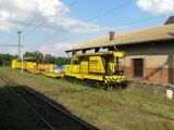 31.07.2010 - Hořovice: MV 97.004 s pracovním vlakem (foto z R 353) © PhDr. Zbyněk Zlinský