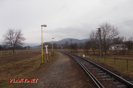 Tulčík, Priestor zastávky smer Kapušany pri Prešove; 06.03.2017 © Michal Čellár