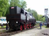 26.06.2004 - Lužná u Rak.: Setkání parních lokomotiv ř. 354 - 354.195 při dobírání vody © PhDr. Zbyněk Zlinský