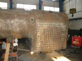 30.01.2012 - Kolín: skříňový kotel stroje 411.019 ''''Conrad Vorlauf'''' v dílně SEA CZ, a.s. © SŽVJ
