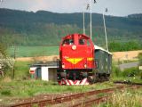 T 466.0253 v čele narodeninového vlaku prichádza do žst. Sása - Pliešovce, © Marek L. Guspan