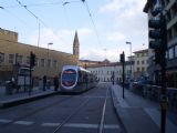 Florencie: tramvaj typu Sirius od Ansaldo-Bredy stojí na konečné jediné tramvajové linky u nádraží	. 6.3.2012	 © Jan Přikryl