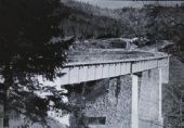 Viadukt po dokončení - pohľad smerom na H. Štubňu	1931	© archiv