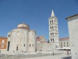 Zadar: kostel sv. Donáta a za ním kostel sv. Stošije © Tomáš Kraus, 21.8.2012