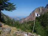 7.7.2012	Korsická vlajka u horské chaty Refuge de Carrozzu	©	Zuzana Kohoutová