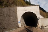 23.10.2010 - Západní portál tunelu Blisadona dlouhého 2 411 m © Josef Vendolský