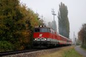 24.10.2010 - 2143.048 opouští s výletním vlakem Krems/Donau směrem na Spitz/Donau. © Josef Vendolský