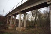 11.11.2013 - ŠRT: Most nad riekou Olšava za obcou Vyšná Myšľa © Ondrej Krajňák