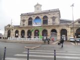 Lille: historická výpravní budova nádraží Flandres z roku 1848 z přednádražního náměstí Place de la Gare	9.10.2013	. © 	Jan Přikryl