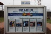 08.12.2015 - Česká Třebová: informační panel před podchodem do CZ LOKO © PhDr. Zbyněk Zlinský