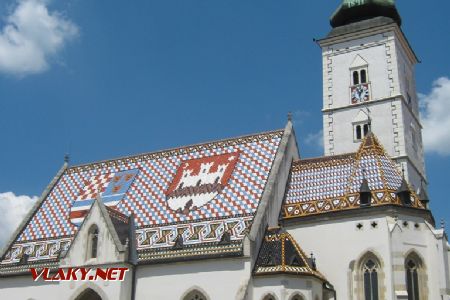 19.06.2017 - Kostol sv. Marka na rovnako pomenovanom námestí © Oliver Dučák