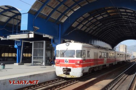 Skopje, jednotka ř. 712 výrobce MACOSA na vlaku do Kočani, 13.4.2017 © Jiří Mazal