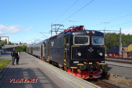 Narvik, lokomotiva ř. Rc6, červenec 2017 © Jiří Mazal