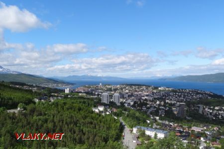 Výhled na Narvik, červenec 2017 © Jiří Mazal