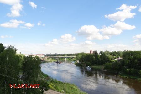 Grodno, řeka Němen, květen 2017 © Jiří Mazal