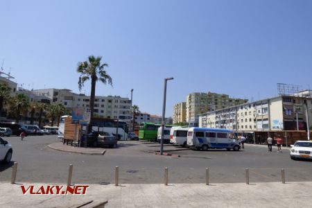 Autobusová stanica v Durrëse, 7.8.2017 © Miloš Majko, www.naexpediciu.sk