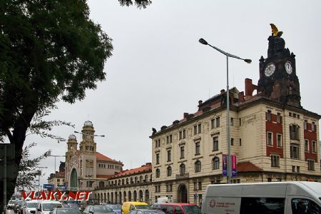 3.10.2017 - Praha hl.n.: historická Fantova budova © Jiří Řechka