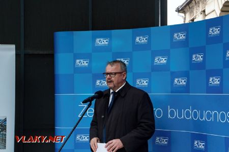 3.10.2017 - Praha hl.n.: ministr dopravy Dan Ťok © Jiří Řechka