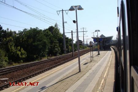 02.08.2017 – S1: Začíname vchádzať do stanice Siemensstrasse © Martin Kóňa