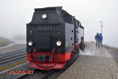Brocken, zpáteční vlak do Wernigerode; 3.10.2017 © Pavel Stejskal
