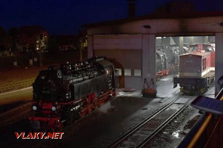 Wernigerode, parní lokomotiva HSB 99.222; 4.10.2017 © Pavel Stejskal