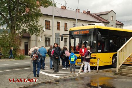 Bus-transfer do skanzenu, Sanok, 7.10.2017 © Kamil Korecz