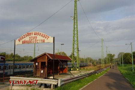 Szob, úzkorozchodné nádraží © Jiří Mazal, 9.9.2017