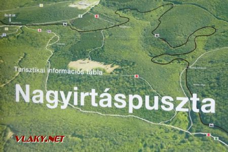 Reliéfní mapa s naznačeným vedením tratě, 9.9.2017 © Jiří Mazal
