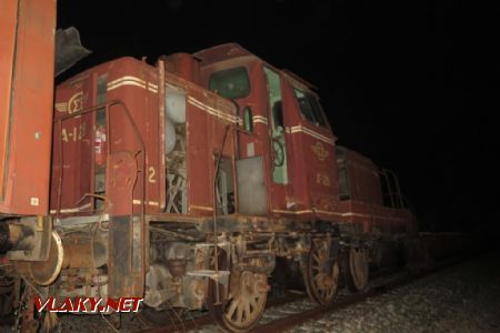 Leianokladi, posunovací lokomotiva 20. 1. 2018 © Tomáš Pokorný