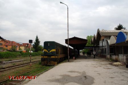 Kičevo, 661-236 po příjezdu do Kičeva, 24. 4. 2014 © F. Kuliš