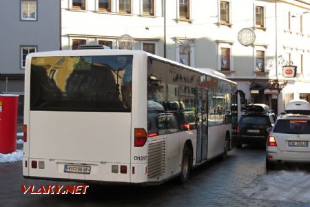 29.12.2017 – Villach: svérázné označení autobusu MHD © Dominik Havel