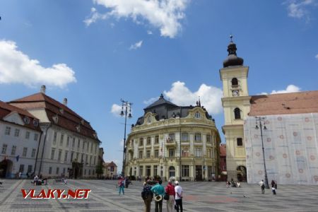 Sibiu, Piaţa mare, 8.5.2018 © Jiří Mazal