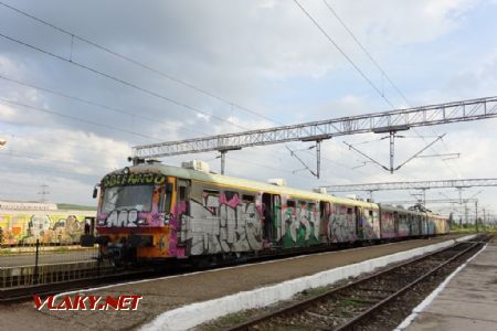 Teiuș, ex-SNCF jednotka ř. 58-3, 8.5.2018 © Jiří Mazal