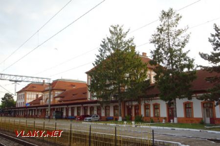 Teiuș, výpravní budova, 8.5.2018 © Jiří Mazal