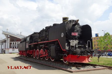 Cluj-Napoca, pomník lokomotivy č. 150.139, 9.5.2018 © Jiří Mazal